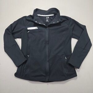 Adidas Golf Puremotion Black Full Zip Jacket Womens XL Lightweight‎ Activewear